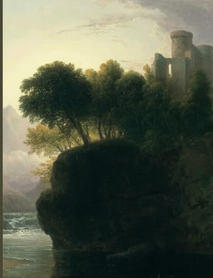 Fanciful Landscape (1834) by Thomas Doughty