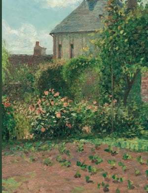 The Artist's Garden at Eragny (1898) by Camille Pissarro